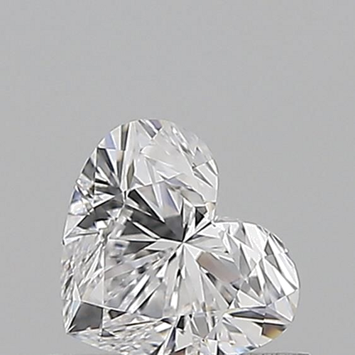 0.5 carat D-VVS2 Natūralus Heart Deimantas (1)
