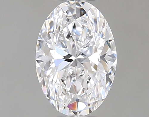 0.5 carat D-VS2 Natūralus Oval Deimantas (1)