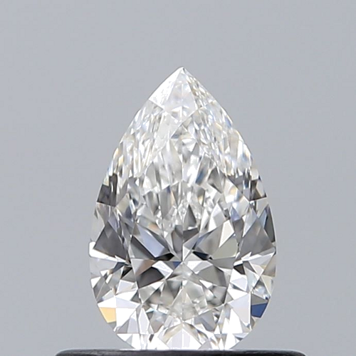 0.51 carat E-VVS2 Natūralus Pear Deimantas (1)