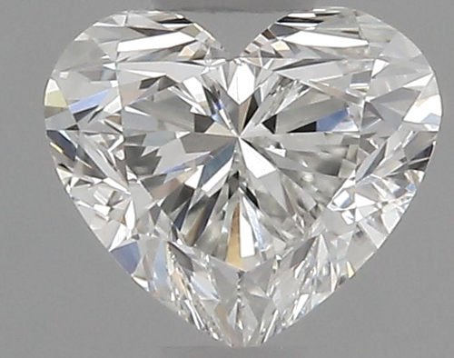 0.5 carat I-VS1 Natūralus Heart Deimantas (1)