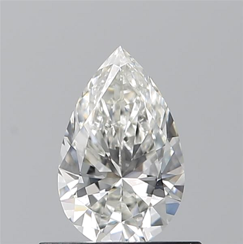0.56 carat H-VVS1 Natūralus Pear Deimantas (1)