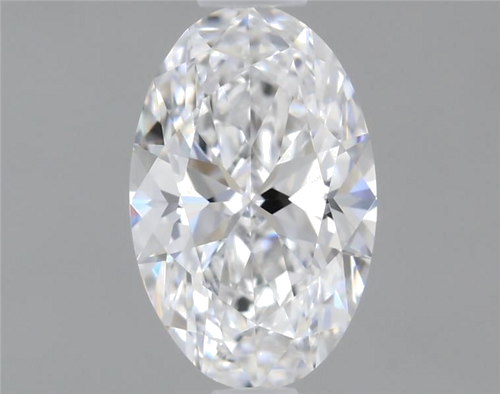 0.51 carat D-VS1 Natūralus Oval Deimantas (1)