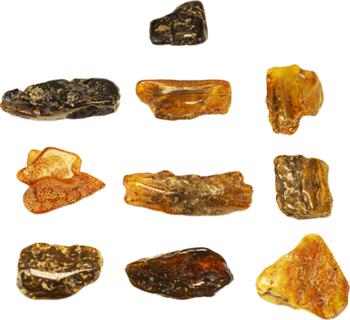 Gintaro grynuolis Mix (2)