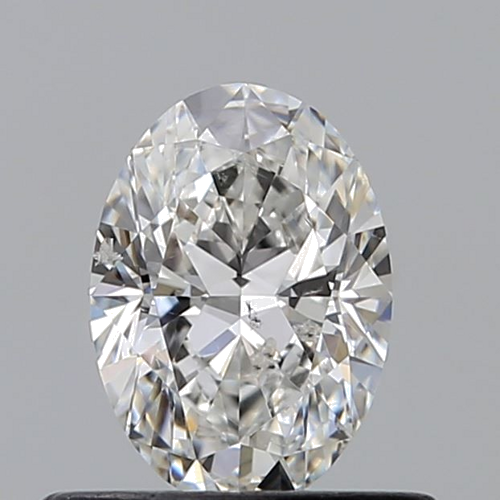 0.52 carat G-SI2 Natūralus Oval Deimantas (1)