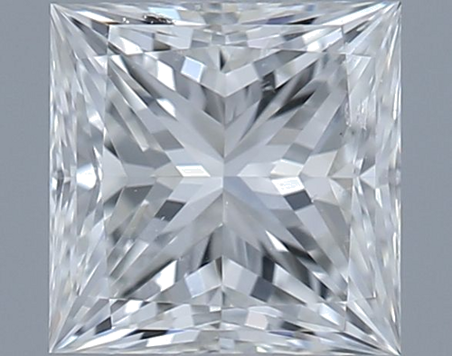 0.5 carat G-SI1 Natūralus Princess Deimantas (1)