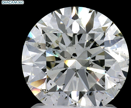1.9 carat J-SI2 Excellent cut Natūralus Round Deimantas (1)