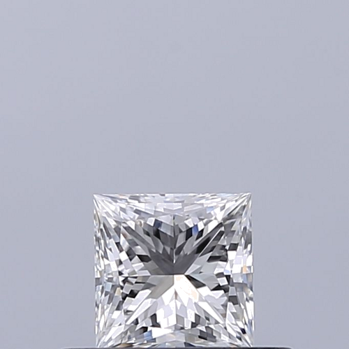 0.36 carat D-VVS1 Natūralus Princess Deimantas (1)