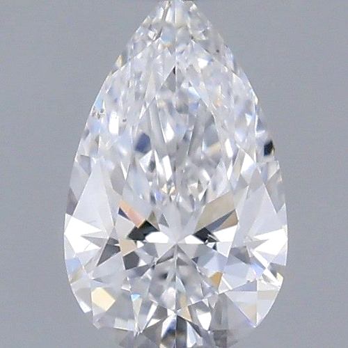 0.32 carat D-SI1 Natūralus Pear Deimantas (1)