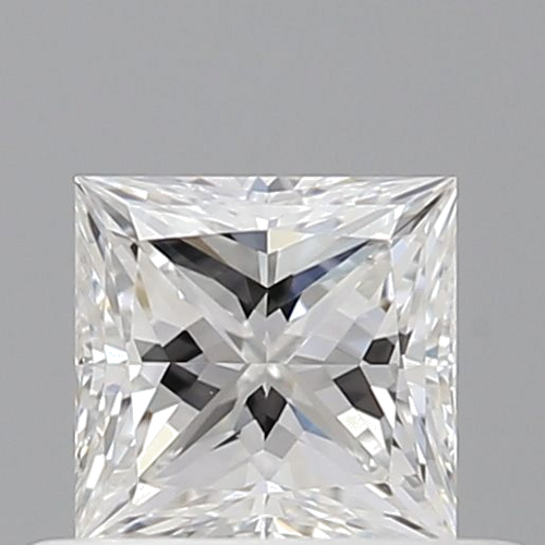 0.4 carat E-VVS1 Natūralus Princess Deimantas (1)