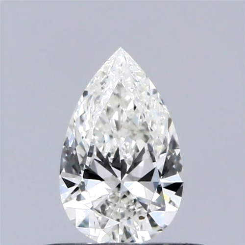 0.42 carat J-IF Natūralus Pear Deimantas (1)