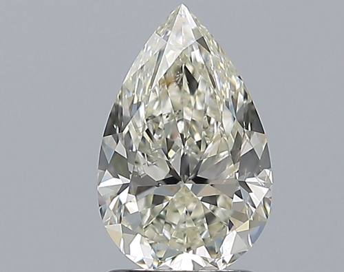 1.51 carat K-SI2 Natūralus Pear Deimantas (1)