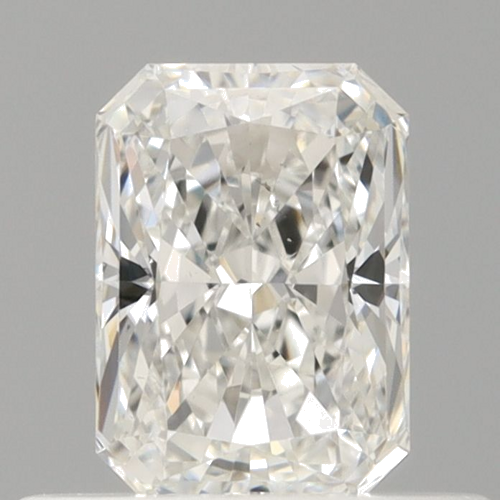 0.5 carat F-VS2 Natūralus Radiant Deimantas (1)