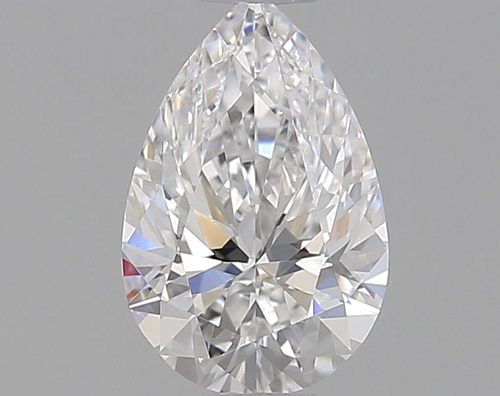 0.4 carat D-VS1 Natūralus Pear Deimantas (1)