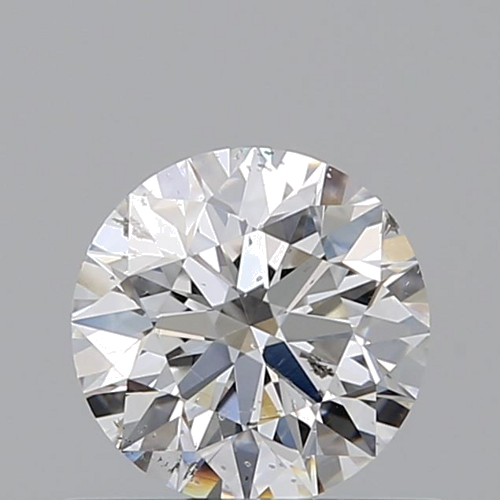 0.6 carat E-SI2 Excellent cut Natūralus Round Deimantas (1)