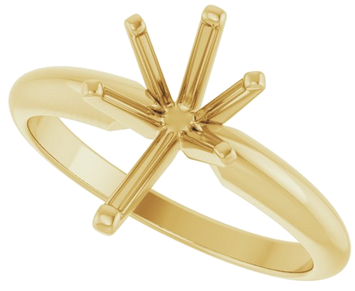 Sužadėtuvių Žiedas „Solitaire“ 585 Geltonojo Aukso Pear Shape 10.5mm x 6.5mm (5)