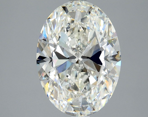 3.01 carat H-SI1 Natūralus Oval Deimantas (1)