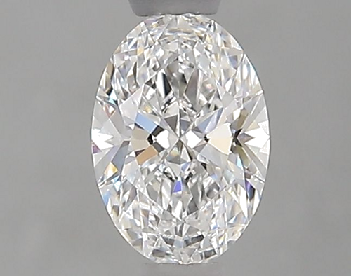 0.55 carat D-VS2 Natūralus Oval Deimantas (1)