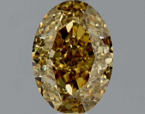 0.92 carat Fancy Deep Brownish Yellow-VS2 Natūralus Oval Deimantas (1)