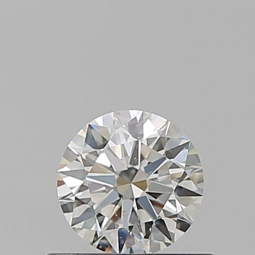0.5 carat J-SI2 Excellent cut Natūralus Round Deimantas (1)