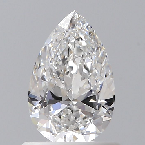0.7 carat E-VS2 Natūralus Pear Deimantas (1)