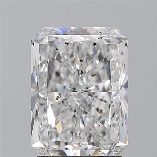 2.52 carat E-SI2 Natūralus Radiant Deimantas (1)