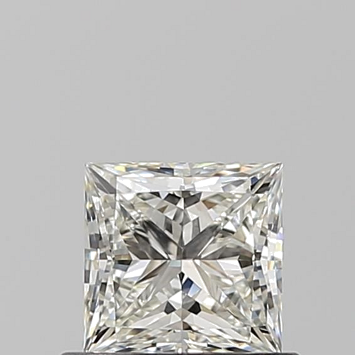 0.6 carat I-VVS2 Natūralus Princess Deimantas (1)