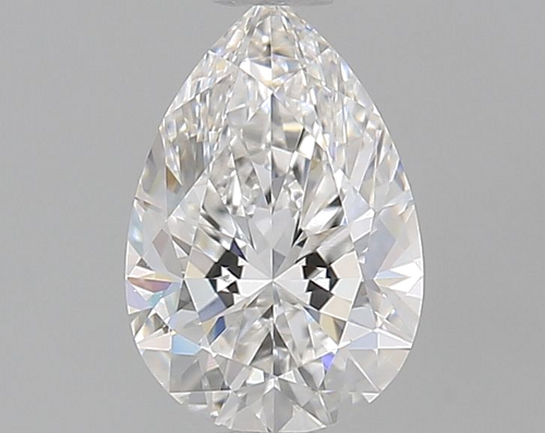 0.6 carat F-VS1 Natūralus Pear Deimantas (1)
