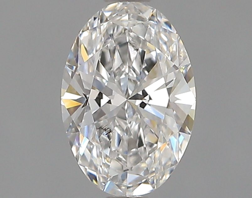 0.56 carat E-SI1 Natūralus Oval Deimantas (1)