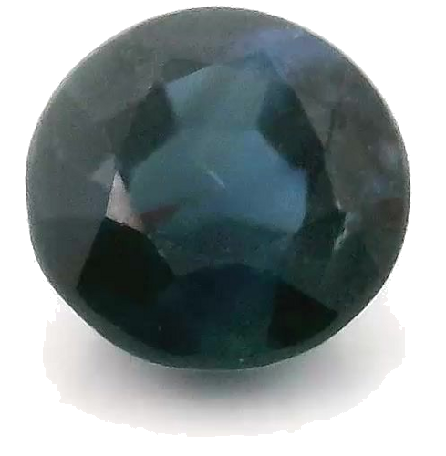 0.63 carat BLUE Round Safyras (1)