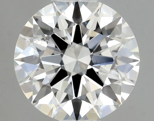 0.4 carat F-SI2 Excellent cut Natūralus Round Deimantas (1)