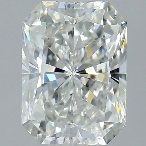 1.51 carat H-SI2 Natūralus Radiant Deimantas (1)