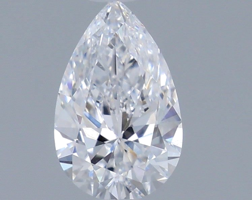 0.51 carat D-VS1 Natūralus Pear Deimantas (1)