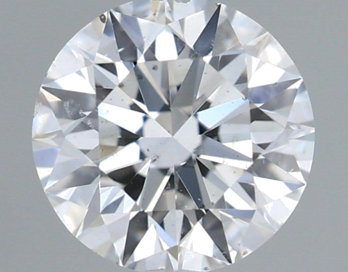 0.55 carat E-SI2 Excellent cut Natūralus Round Deimantas (1)