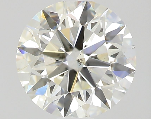 0.51 carat K-SI1 Excellent cut Natūralus Round Deimantas (1)