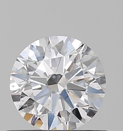 0.59 carat D-SI2 Excellent cut Natūralus Round Deimantas (1)