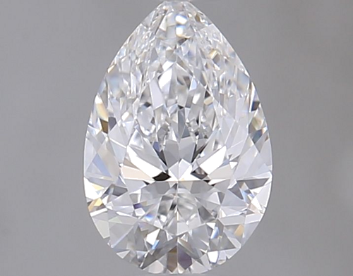 0.4 carat E-VVS1 Natūralus Pear Deimantas (1)