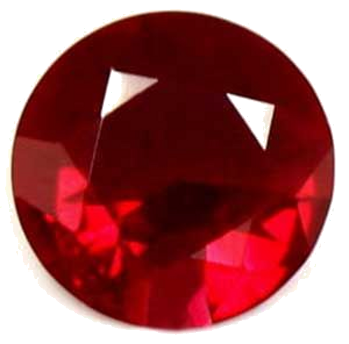 0.28 carat RED Round Rubinas (1)