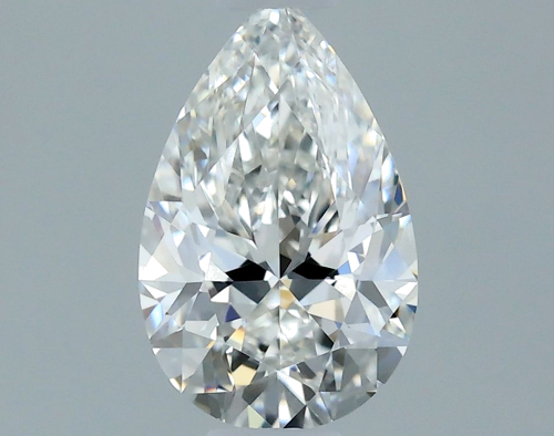 0.51 carat G-VVS1 Natūralus Pear Deimantas (1)