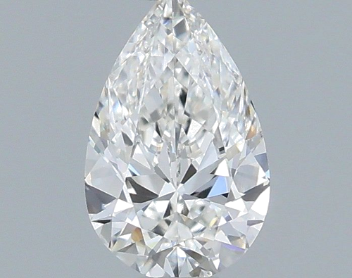 0.4 carat G-VVS2 Natūralus Pear Deimantas (1)
