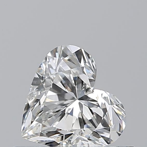 0.51 carat H-VS2 Natūralus Heart Deimantas (1)