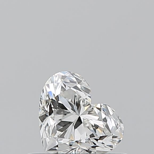 0.5 carat H-VVS1 Natūralus Heart Deimantas (1)