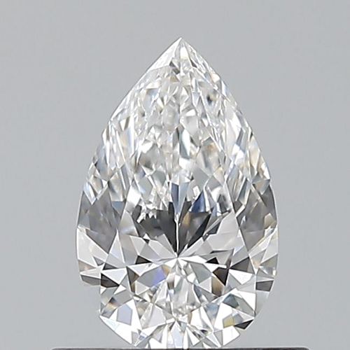 0.5 carat E-VS1 Natūralus Pear Deimantas (1)