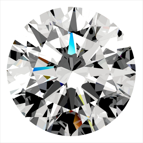 0.31 carat D-VS2 Excellent cut Natūralus Round Deimantas (1)
