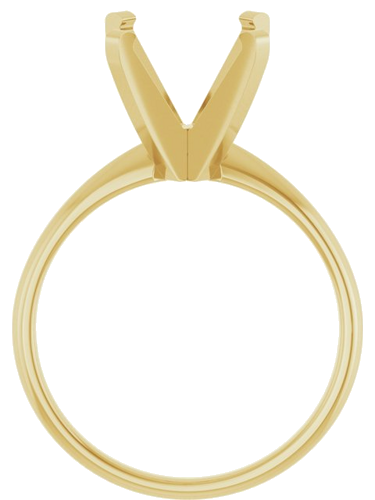 Sužadėtuvių Žiedas „Solitaire“ 14k yellow gold Round 10.4mm (2)