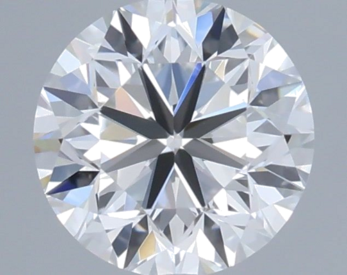 0.5 carat D-VVS2 GD cut Natūralus Round Deimantas (1)