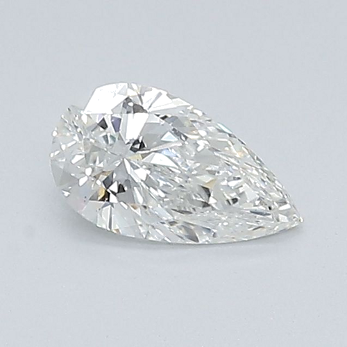 0.4 carat G-VS2 Natūralus Pear Deimantas (1)
