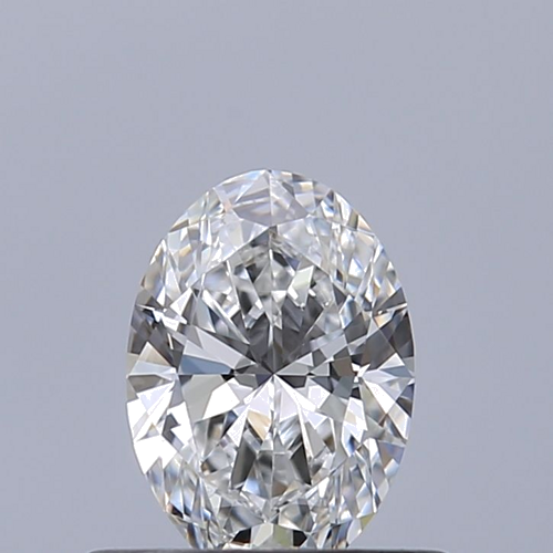 0.42 carat E-VVS2 Natūralus Oval Deimantas (1)