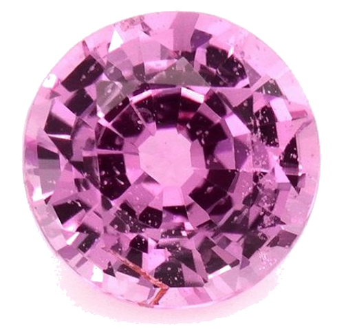 0.6 carat PINK Round Safyras (1)