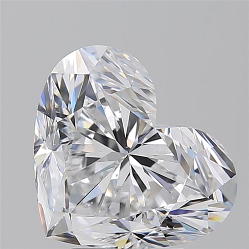 5.01 carat D-SI1 Natūralus Heart Deimantas (1)