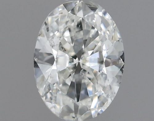 0.5 carat G-VS2 Natūralus Oval Deimantas (1)